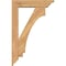 Ekena Millwork Imperial Traditional Smooth Bracket w/ Offset Brace, Western Red Cedar, 5 1/2"W x 22"D x 34"H BKT0604X22X34IMP01SWR - alternate 3